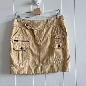 Anthropologie Daughters of the liberation Cargo Cotton Skirt